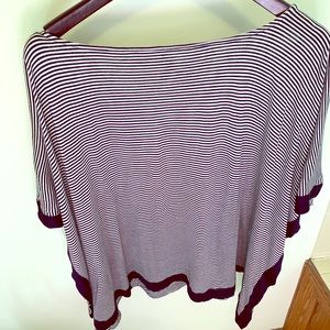 Talbots poncho shirt